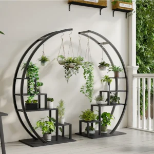 5-Tier Metal Plant Stand Indoor