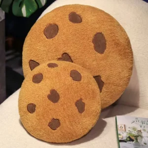 1-5PCS Round Cookie Shaped Pillow