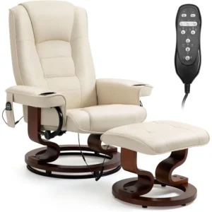 Massage Recliner Chair with Ottoman