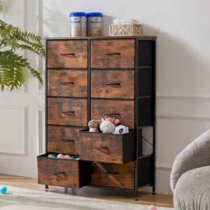 10 Fabric Drawers Wardrobe